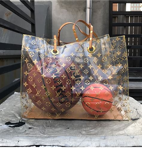 Louis Vuitton transparent handbags